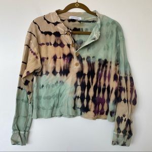 Tie Dye Boxy Thermal